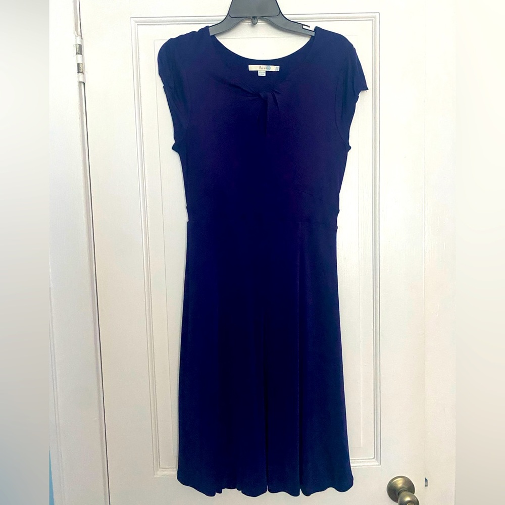 Biden size 8 blue cap sleeve dress EUC